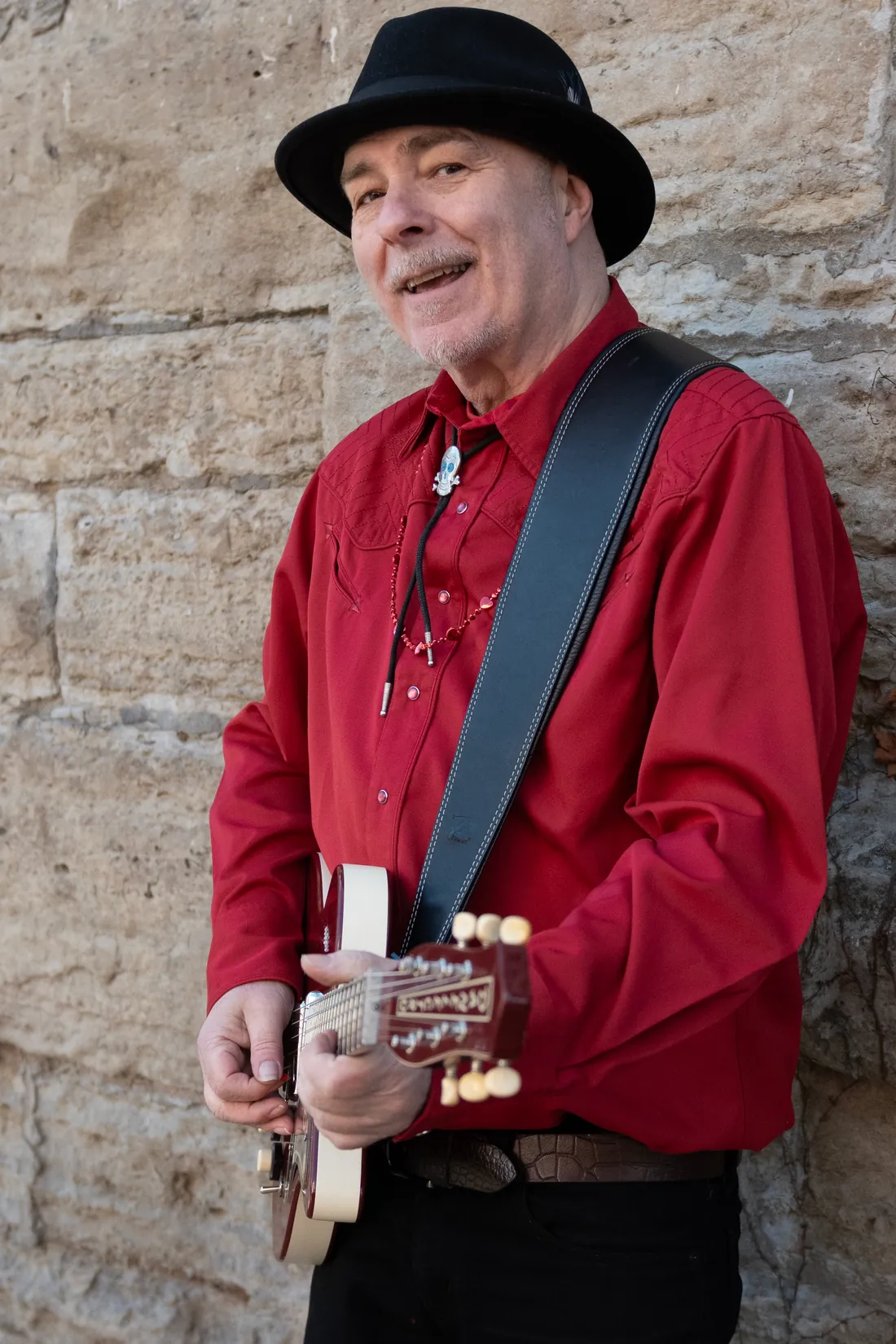 Tim Gibbons press photo: Stone wall
